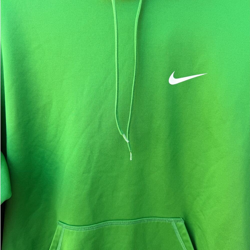 Nike Therma-Fit Hoodie Mens XL Green Pullover Sweatshirt - Picture 5 of 5